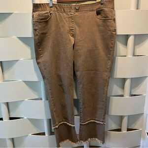 Sassy Tan Straight Leg Jeans